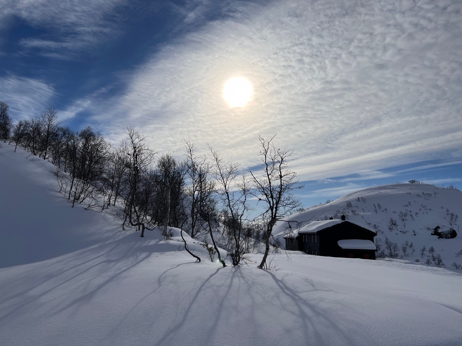 Bildet er tatt fra byggefeltet Troheiknuten Galleribilde