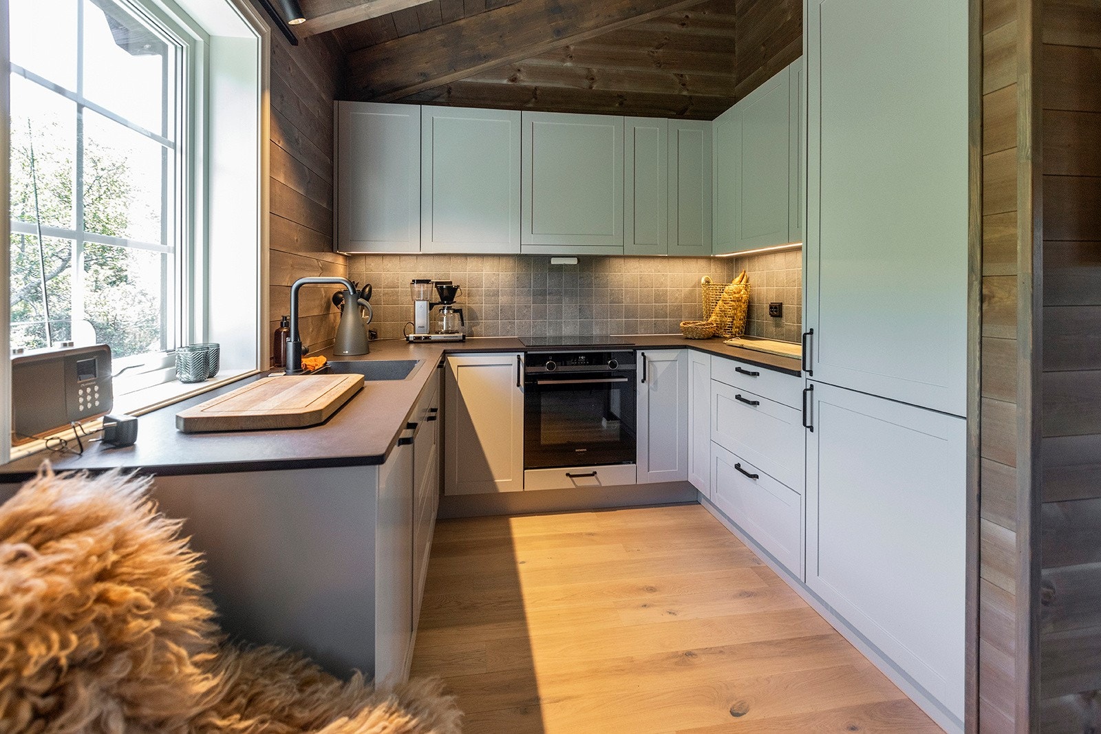 Kjøkken fra visningshytte - Bildet er kun ment som orientering og avvik vil derfor kunne forekomme Galleribilde