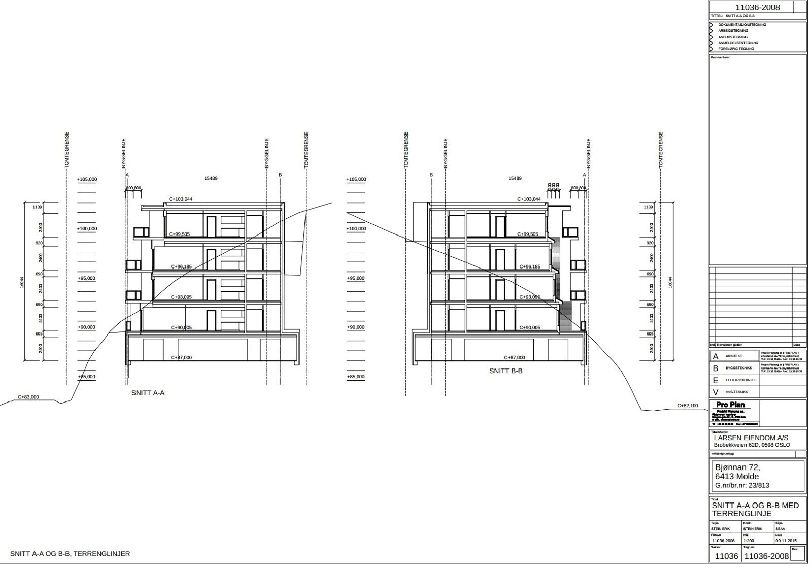 Bjønnan 72 - Snitt tiltak 2016 Galleribilde