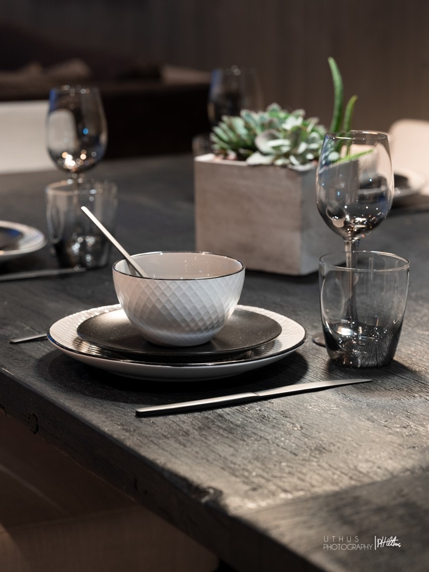 Detaljbilde fra spisestuen. Galleribilde