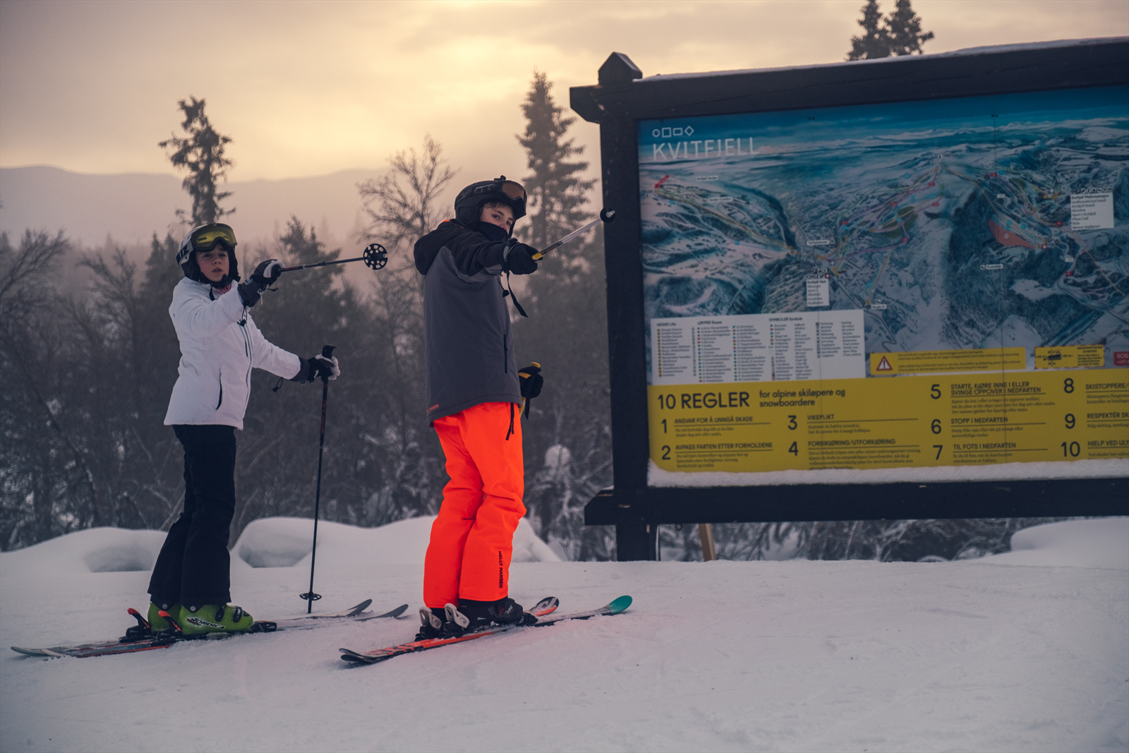 Kvitfjell er kjent for å være et paradis for alpinentusiaster med brede og perfekt preparerte løyper for alle nivåer. Foto: Bård Gundersen. Galleribilde