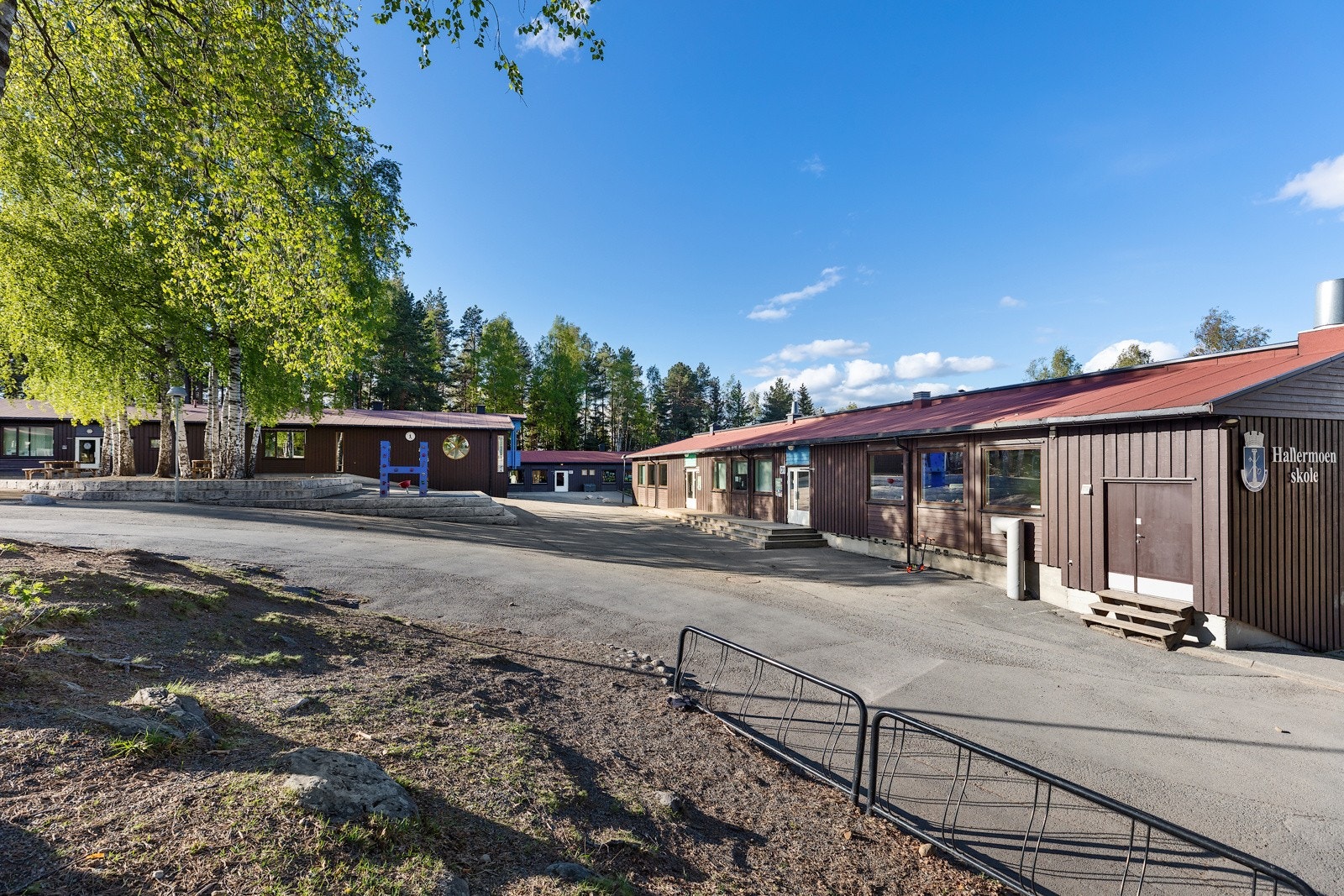 Gangavstand til Hallermoen skole Galleribilde