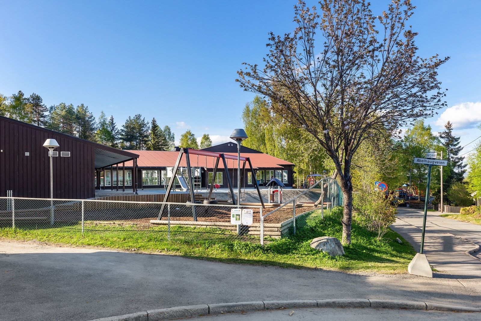 Gangavstand til Hallermoen skole Galleribilde