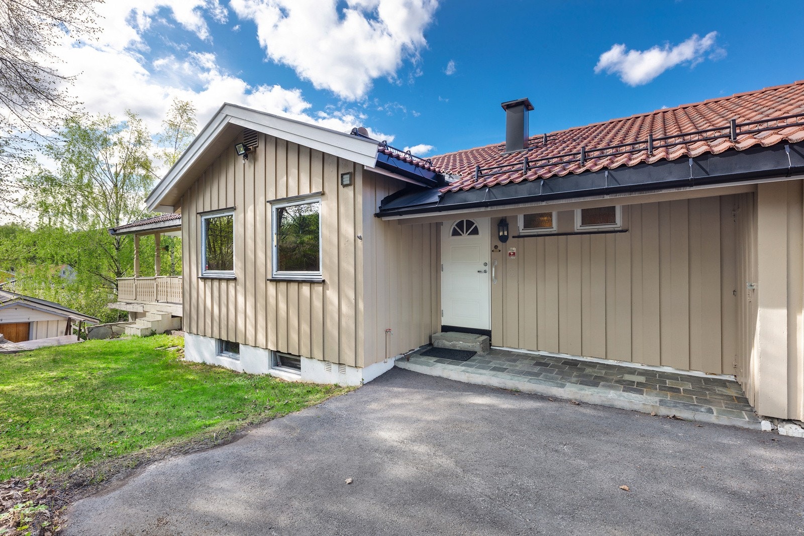 Hyggelig inngangsparti Galleribilde