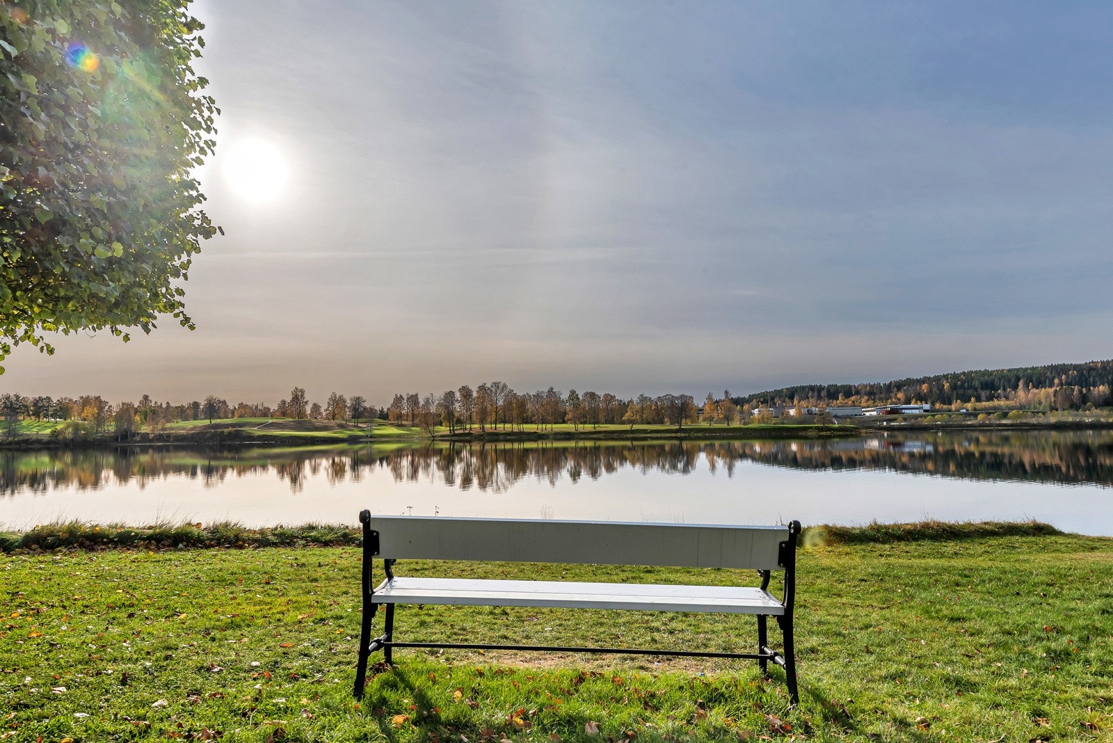 Det er kort vei til marka og mange turmuligheter i område Galleribilde