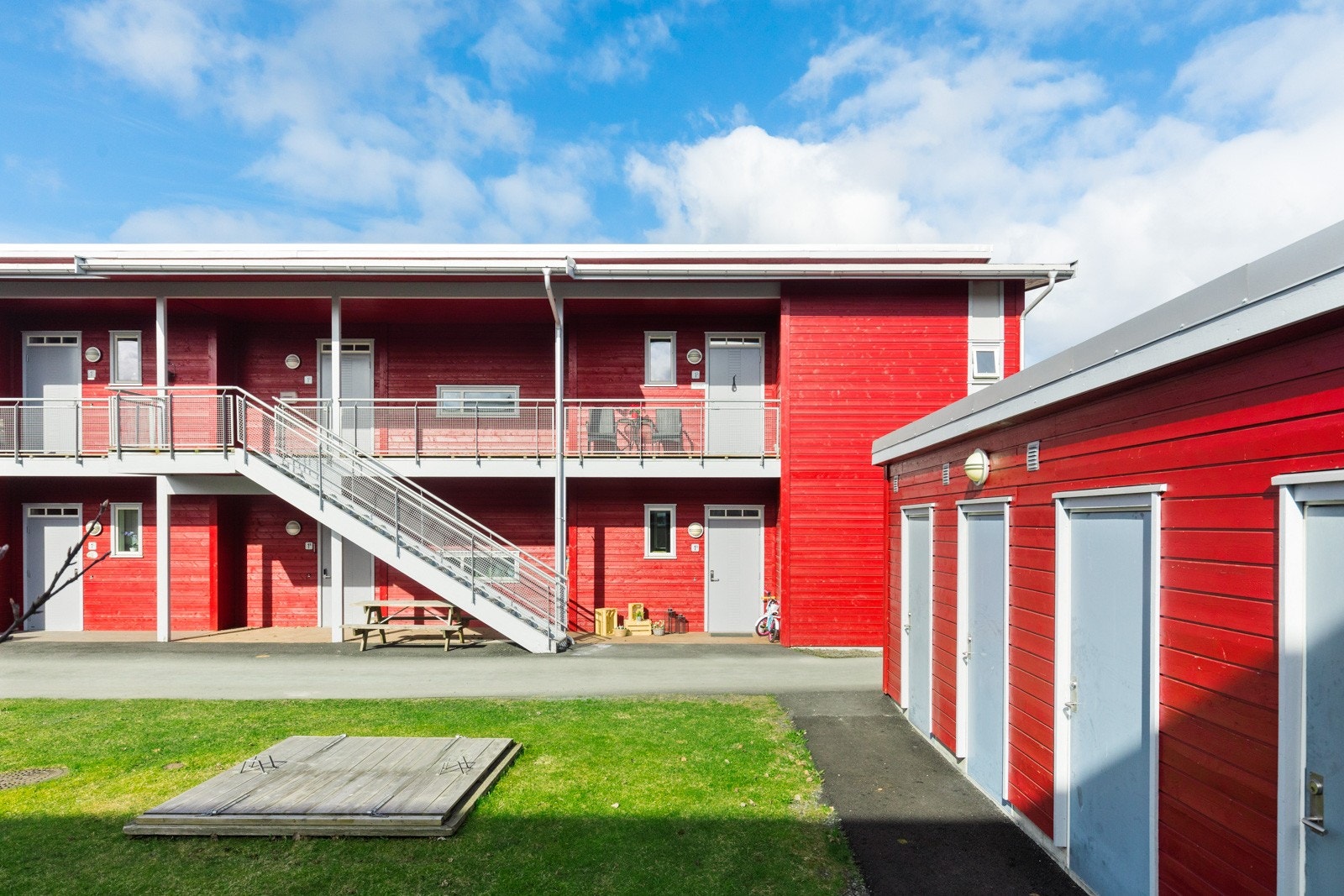 Flott opparbeidet fellesareal. Galleribilde
