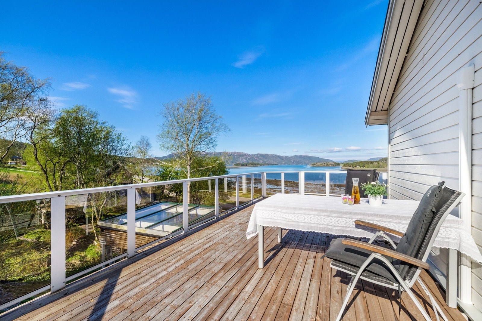 Balkong ble oppført i 2005/2006 Galleribilde