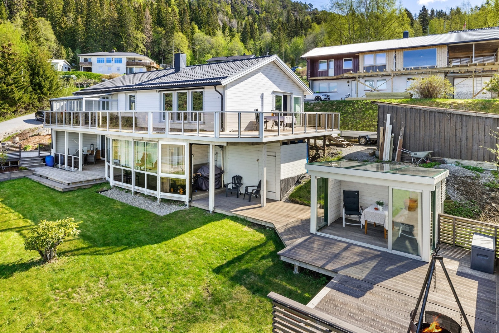 Attraktivt boligområde på Alhussann, ca 10 km fra Namsos sentrum Galleribilde