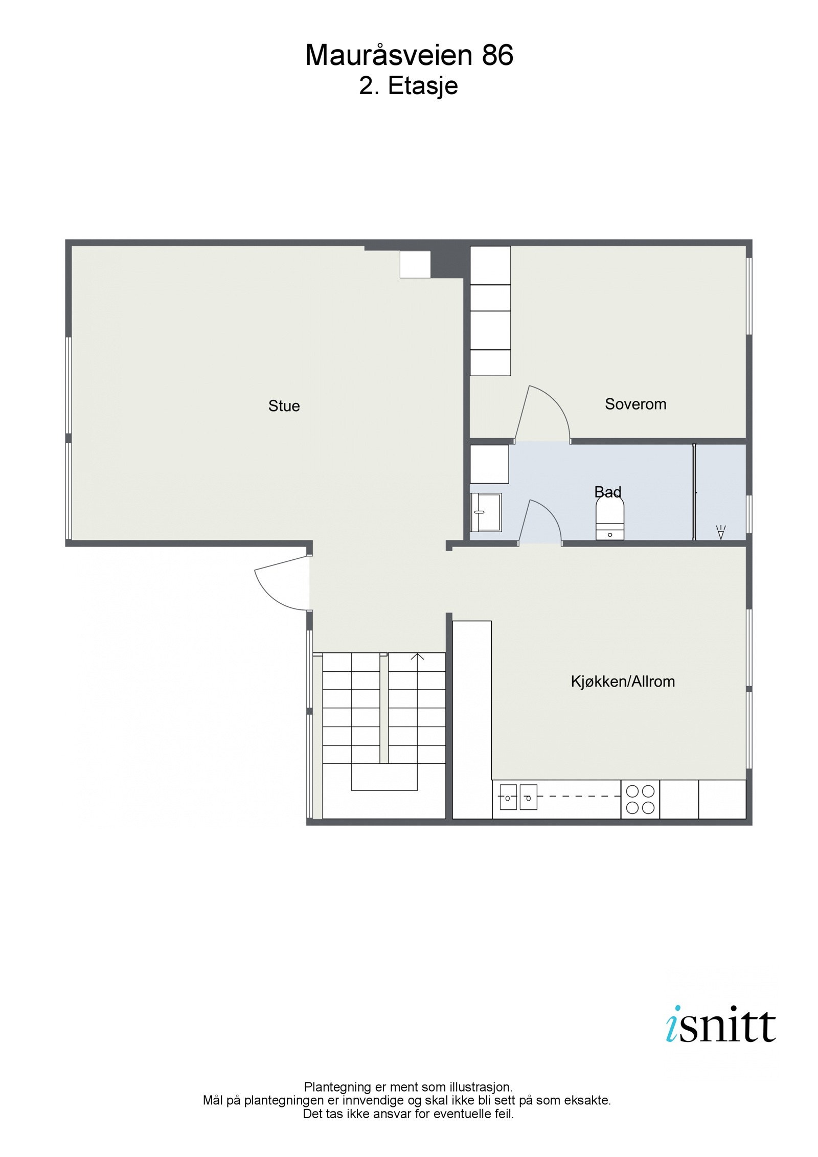 Maura?sveien 86 - 2D - 2. Etasje Galleribilde