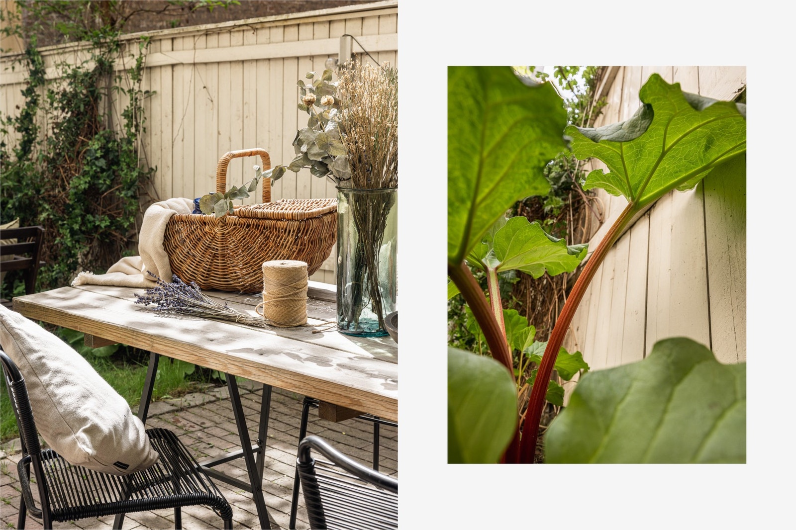 Om sommeren er det sol i hagen ca. kl. 10-18. Galleribilde