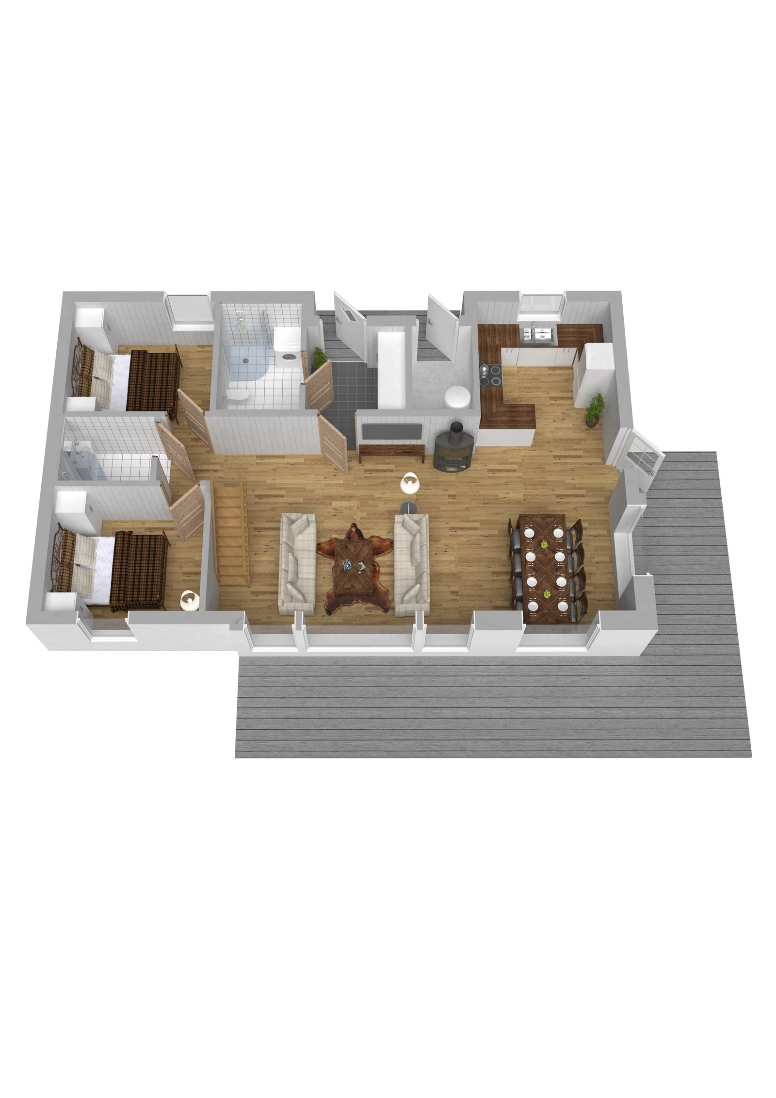 Storåsen - hovedplan Galleribilde
