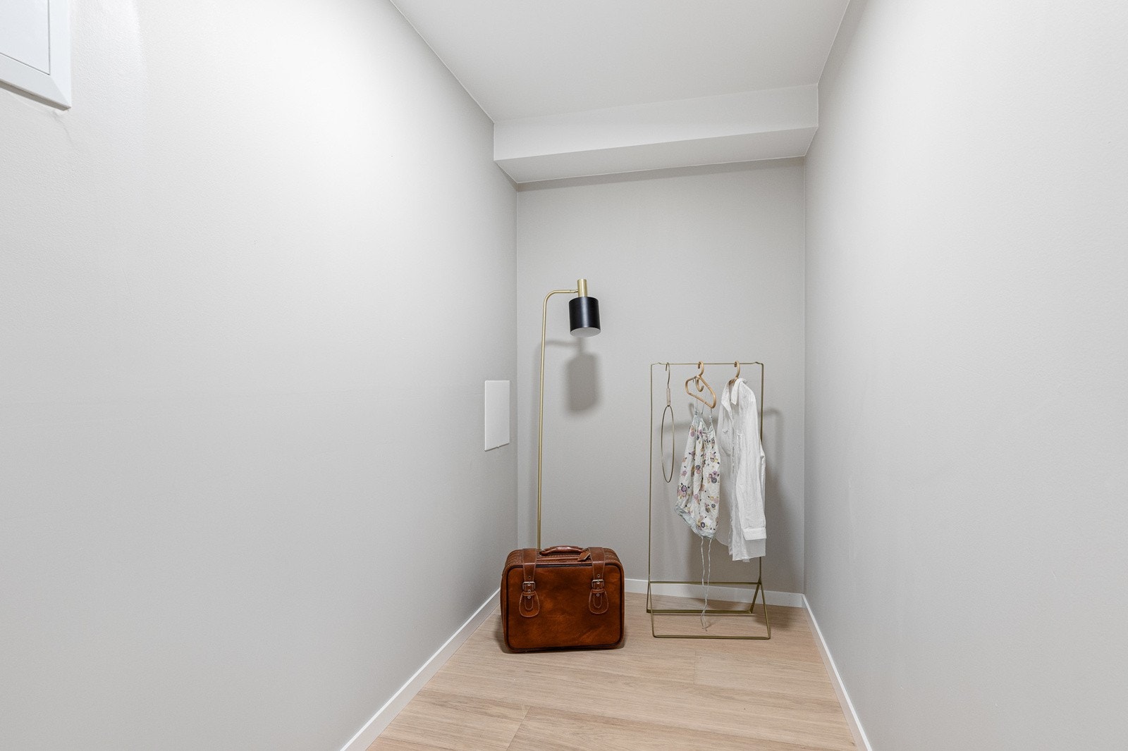 I tilknytning entreen er det en stor innvendig bod Galleribilde