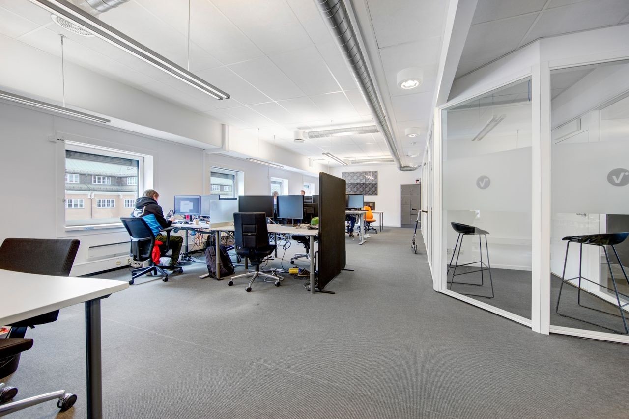 Kontorlandskap Galleribilde