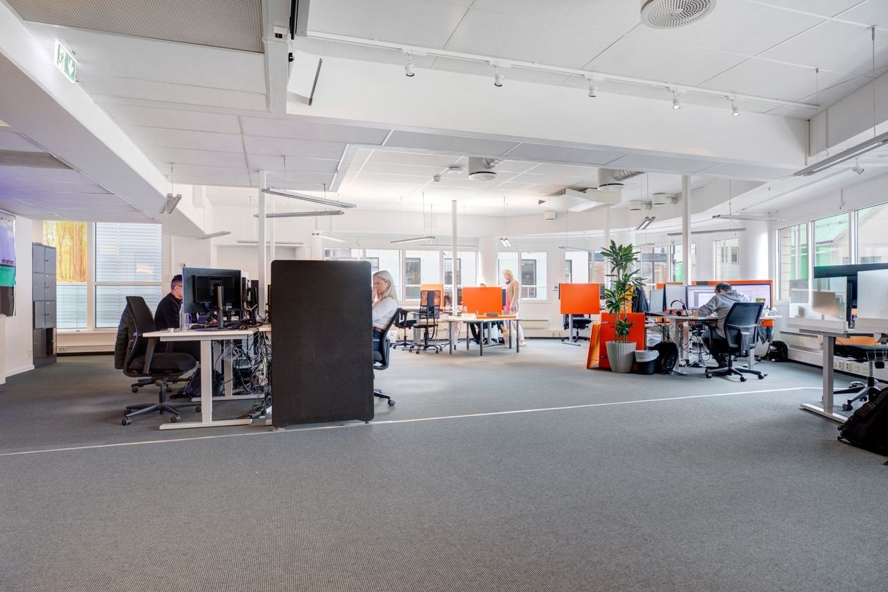 Kontorlandskap Galleribilde