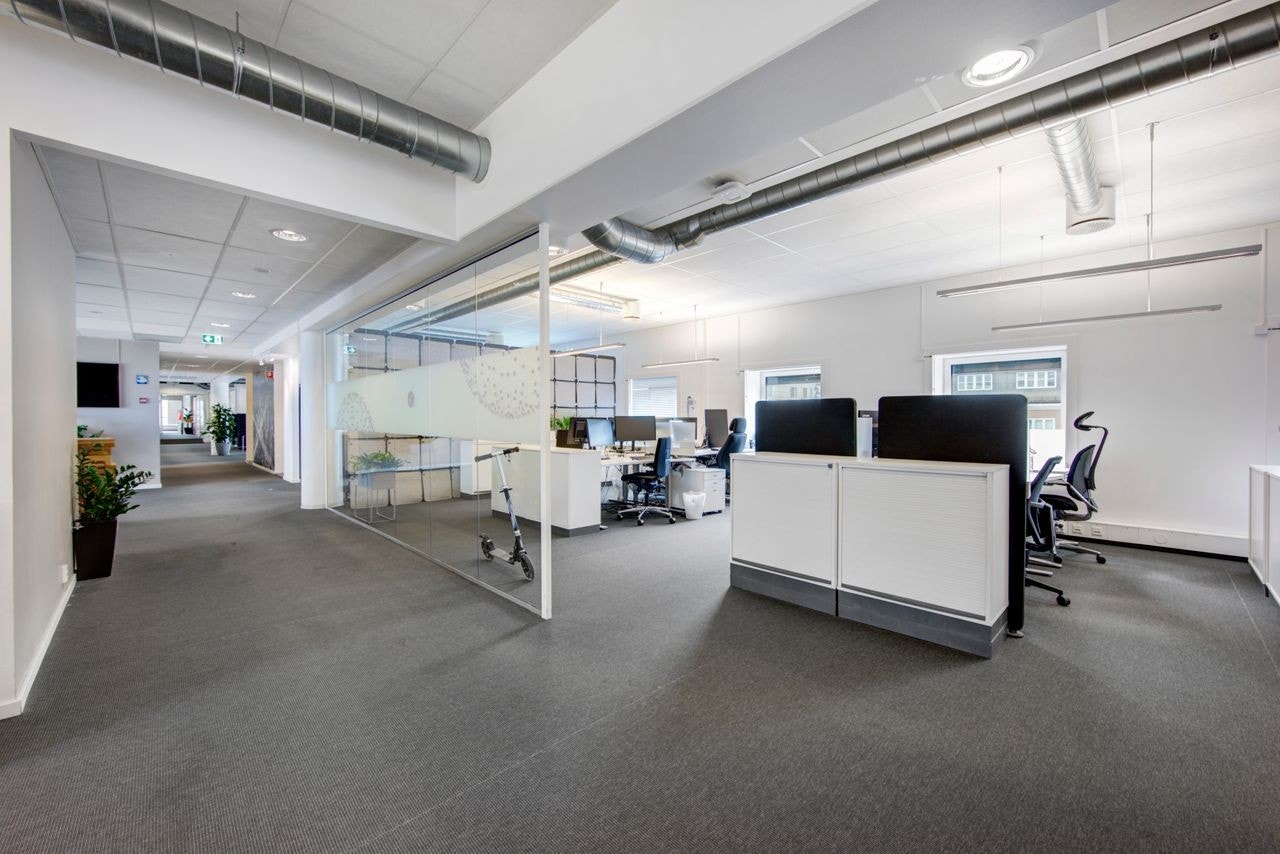 Kontorlandskap Galleribilde