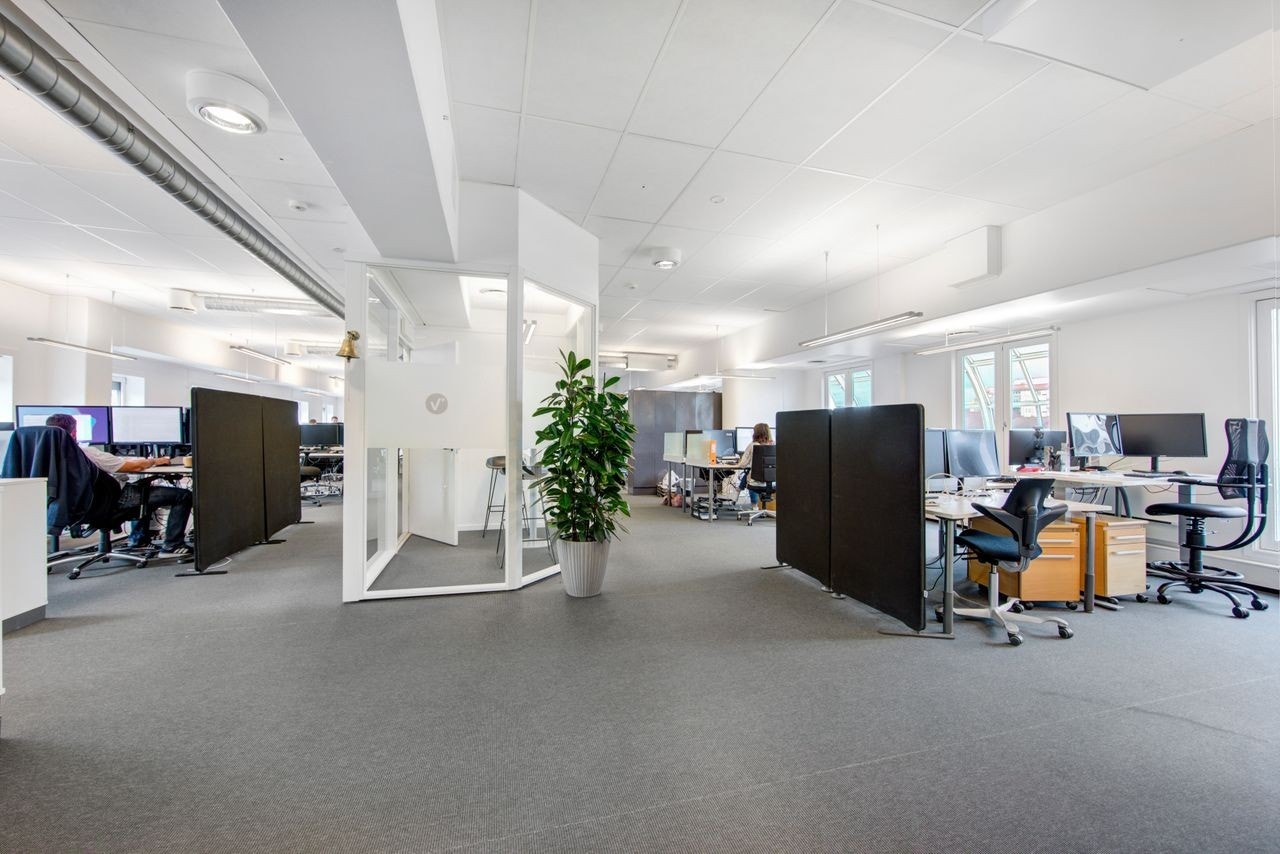 Kontorlandskap Galleribilde