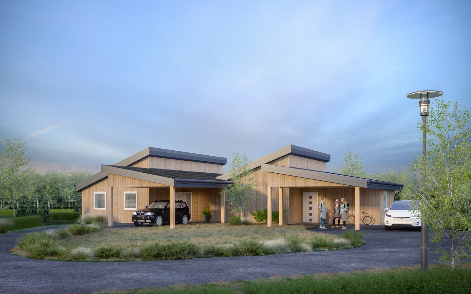 Velkommen til disse flotte og moderne leilighetene på Sennagressbakken! Galleribilde