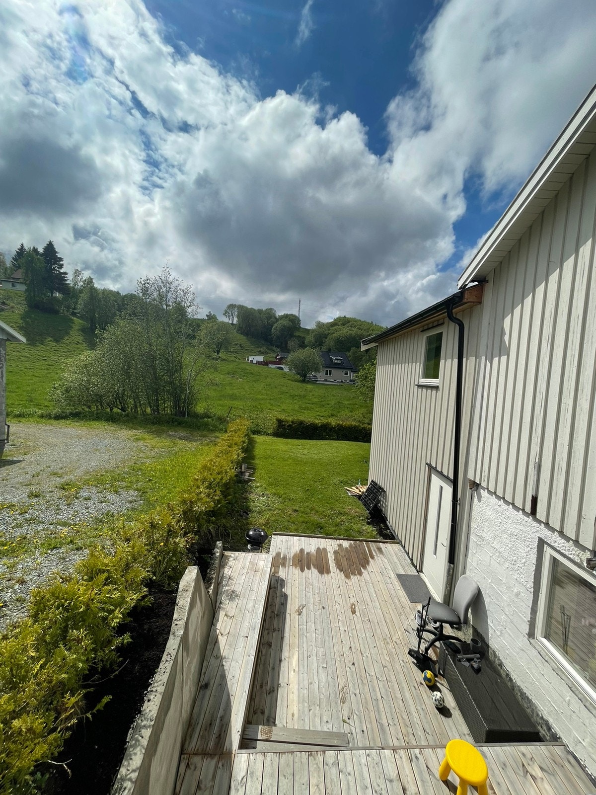 Egen inngang med uteareale Galleribilde