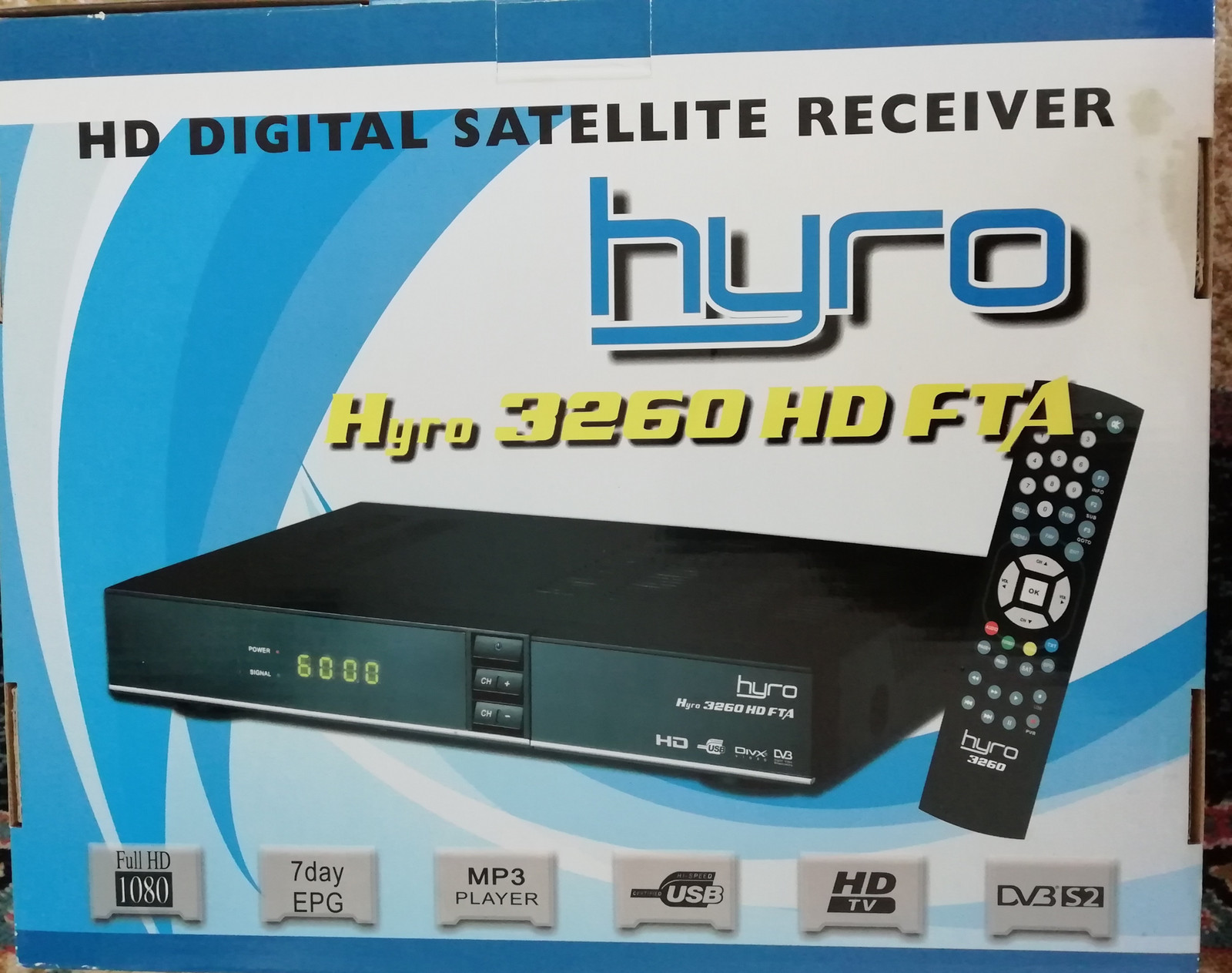 tyro 4260 HD FTA Receiver with Remote