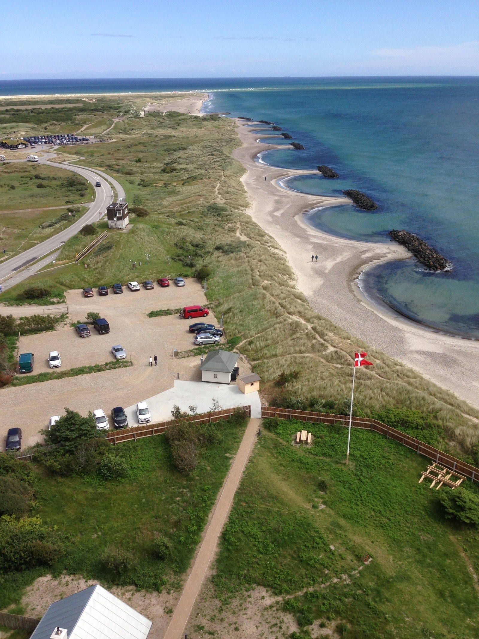 Grenen mot nord øst, sett fra det Grå Fyret Galleribilde