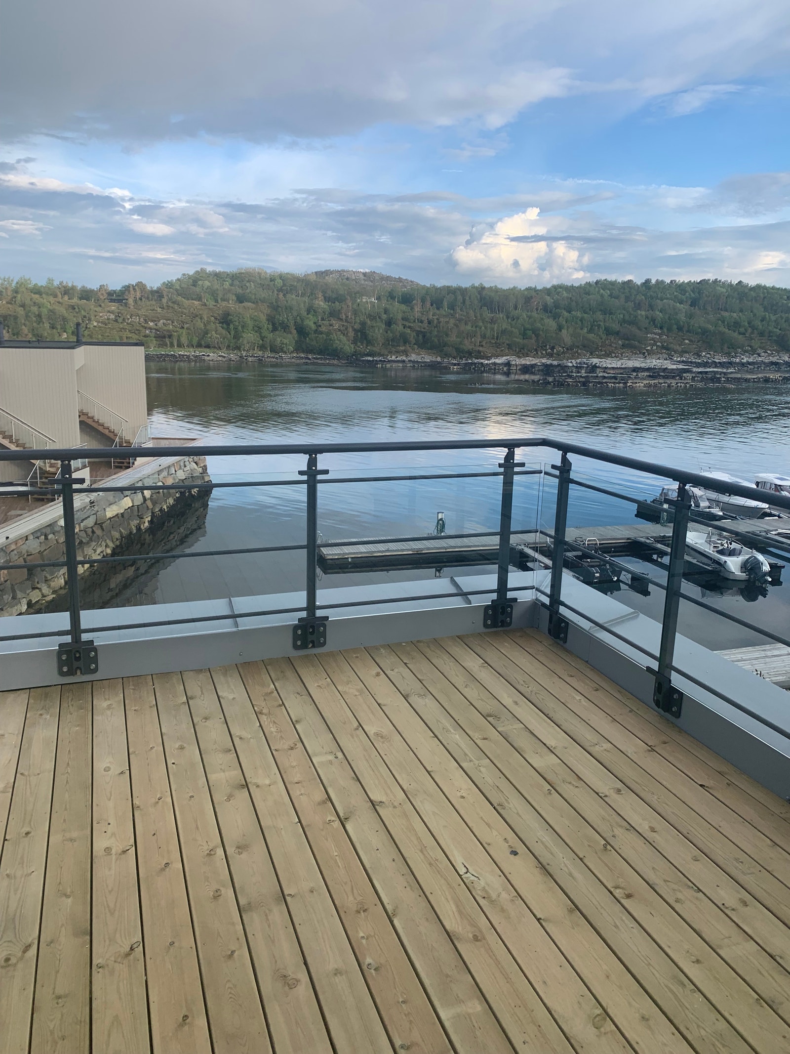 Utsikt over båthavnen (mot syd) Galleribilde