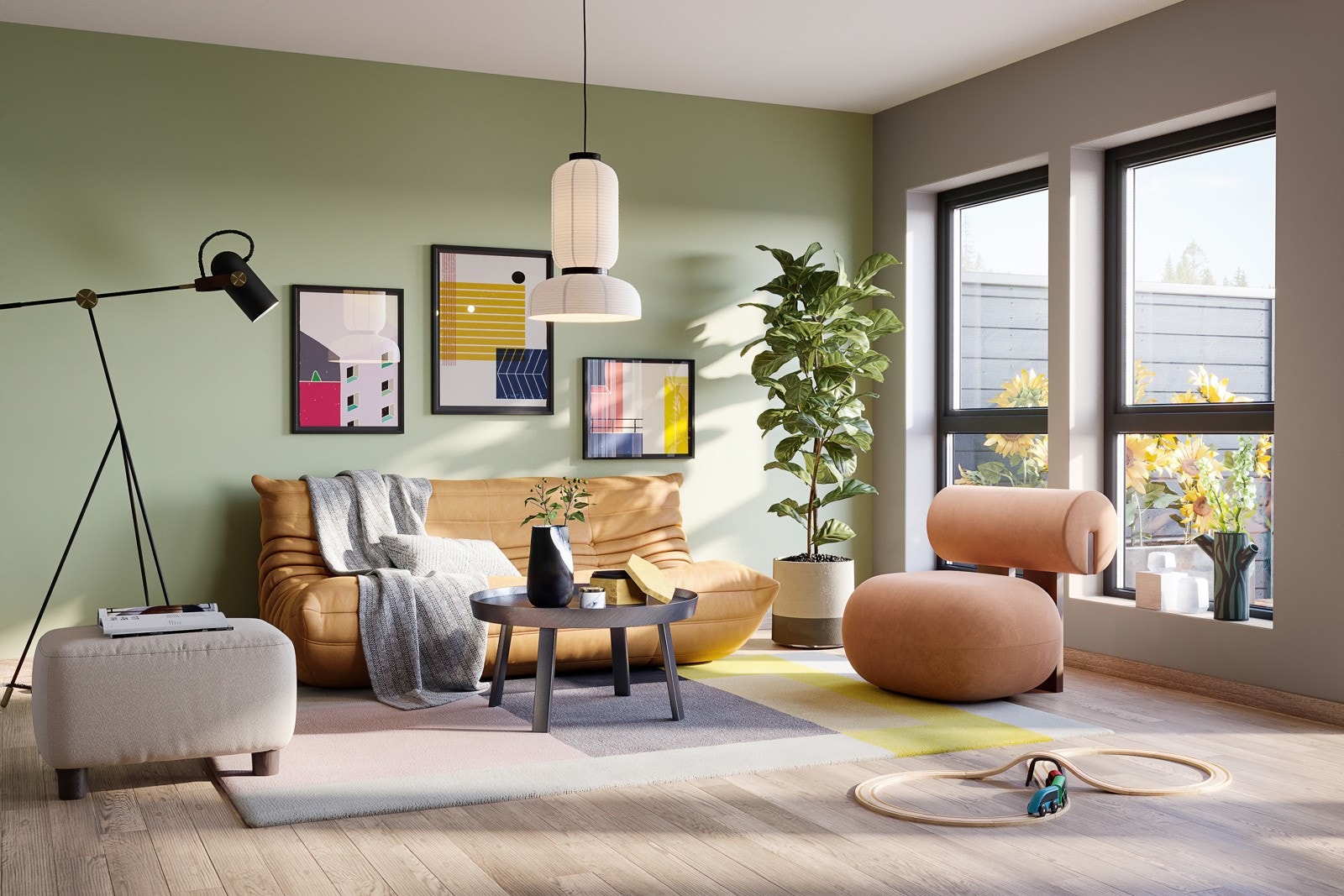 Høgåskollen stue - Leken (Snøhetta) Galleribilde