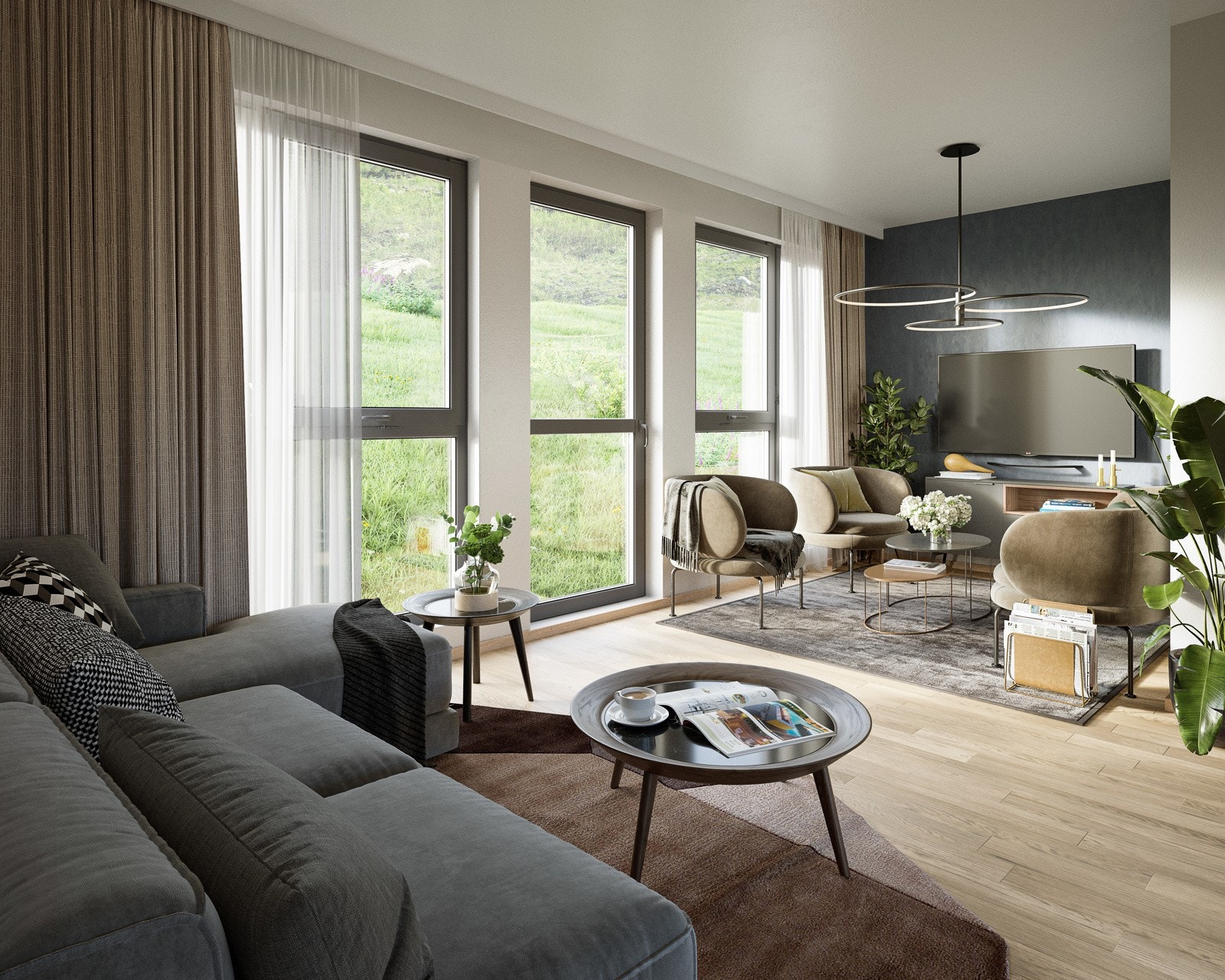 Høgåskollen stue 2 Galleribilde