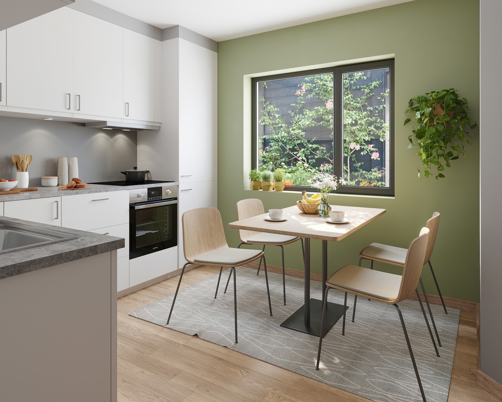 Høgåskollen kjøkken 2 Galleribilde