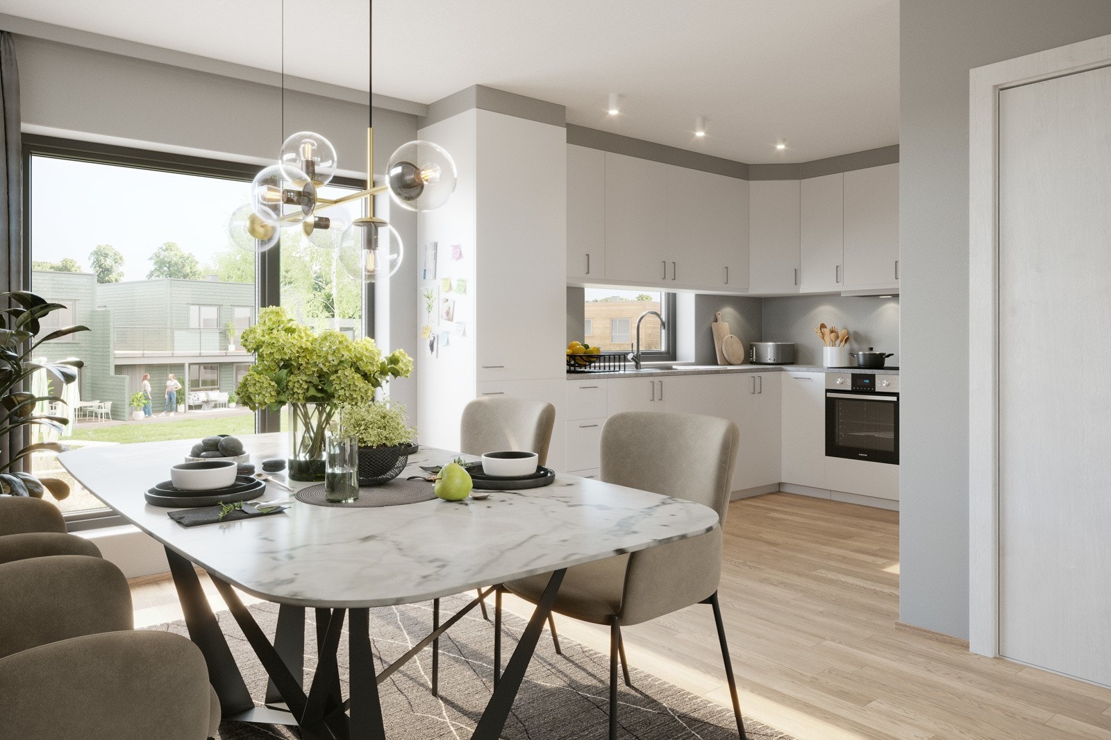 Høgåskollen stue Mylla Galleribilde