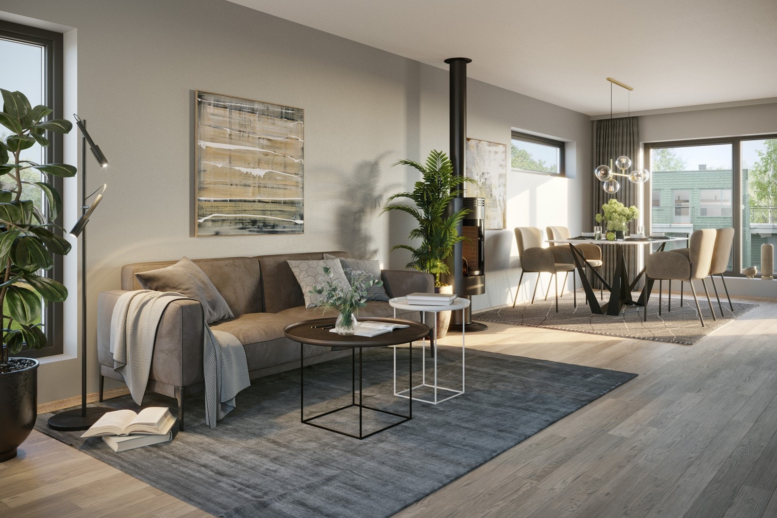 Høgåskollen stue 3 Mylla Galleribilde