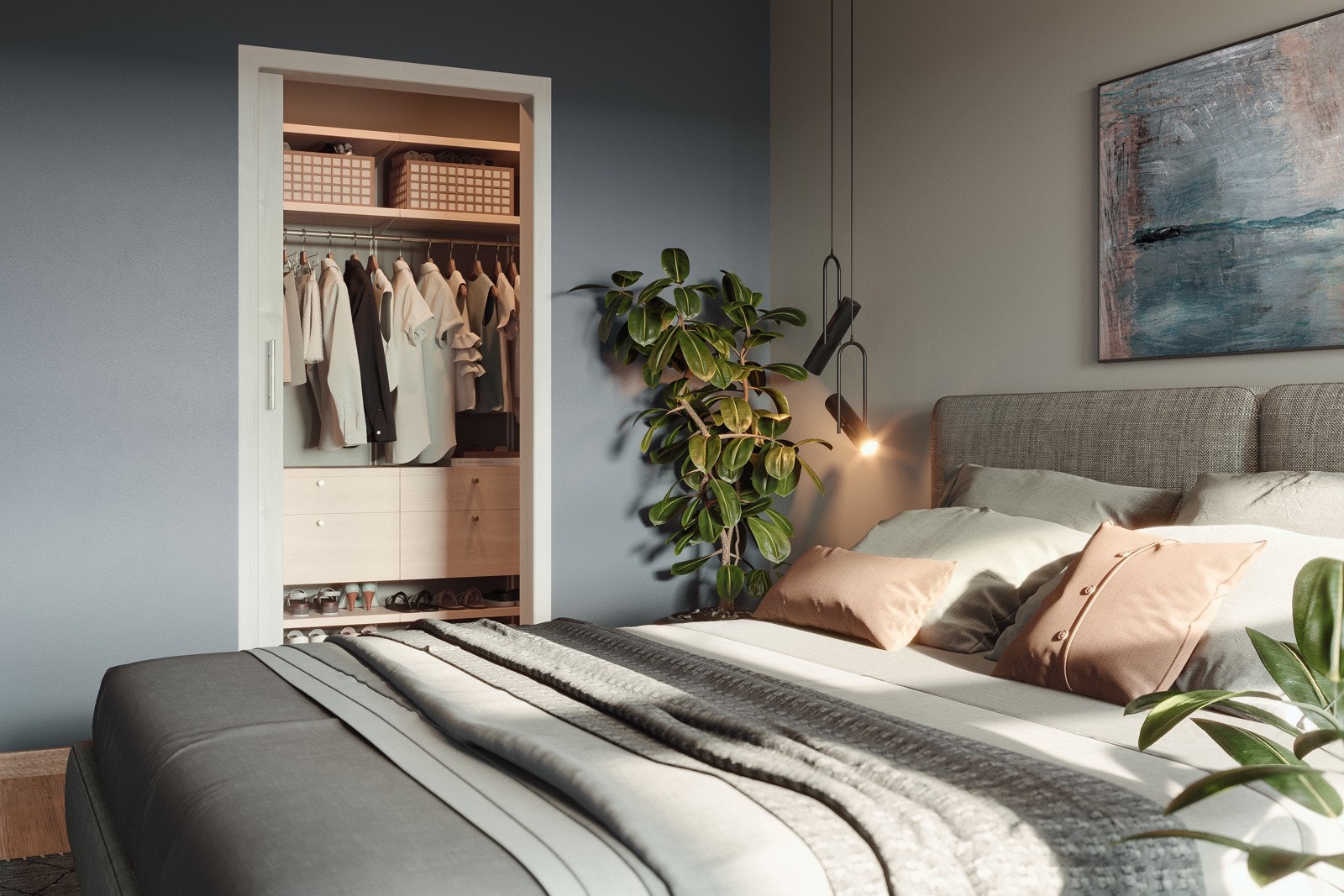 Høgåskollen soverom 2 Galleribilde