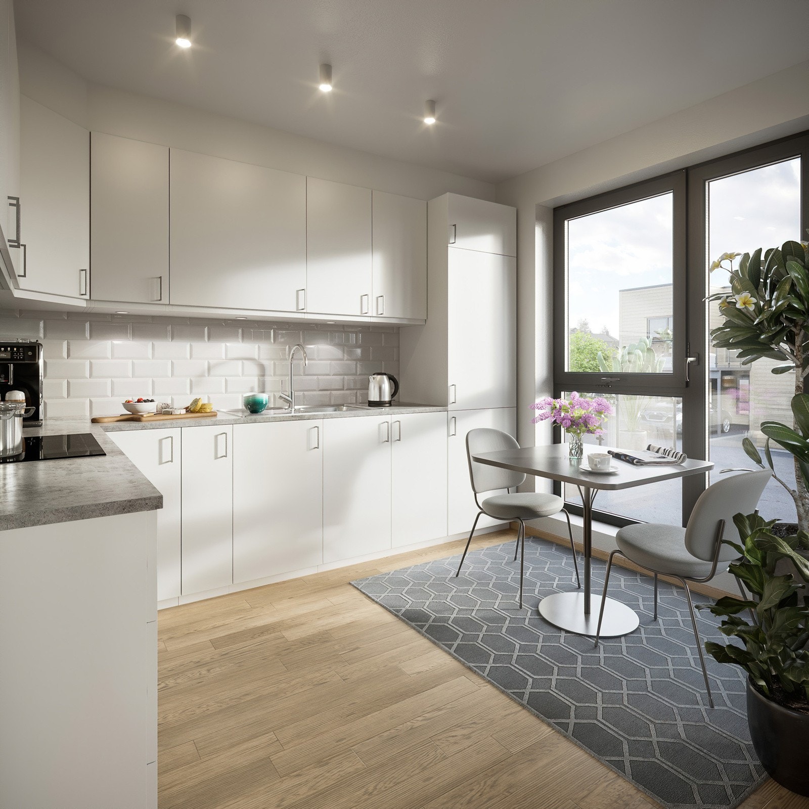 Høgåskollen kjøkken Galleribilde