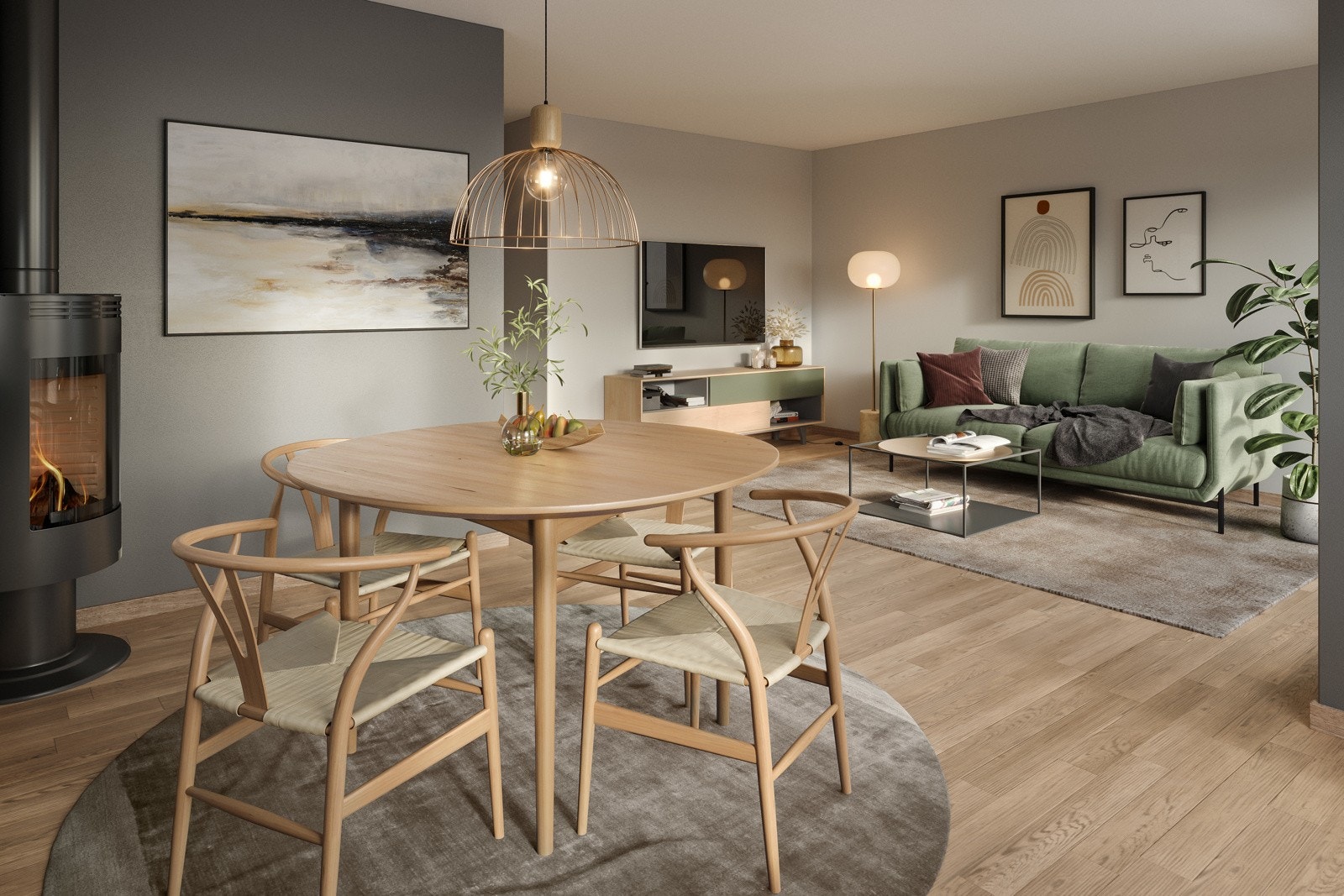 Høgåskollen stue 4 Galleribilde