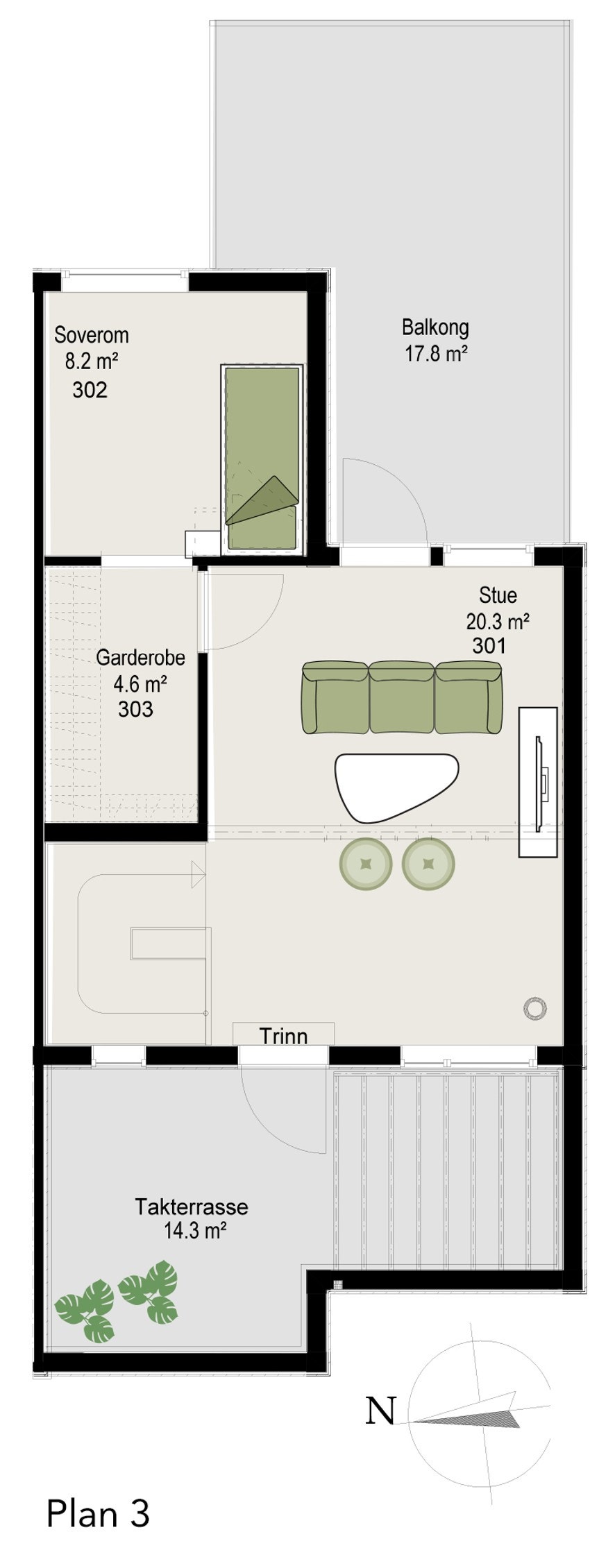 Hus 3,9,12 Plan 3 Galleribilde