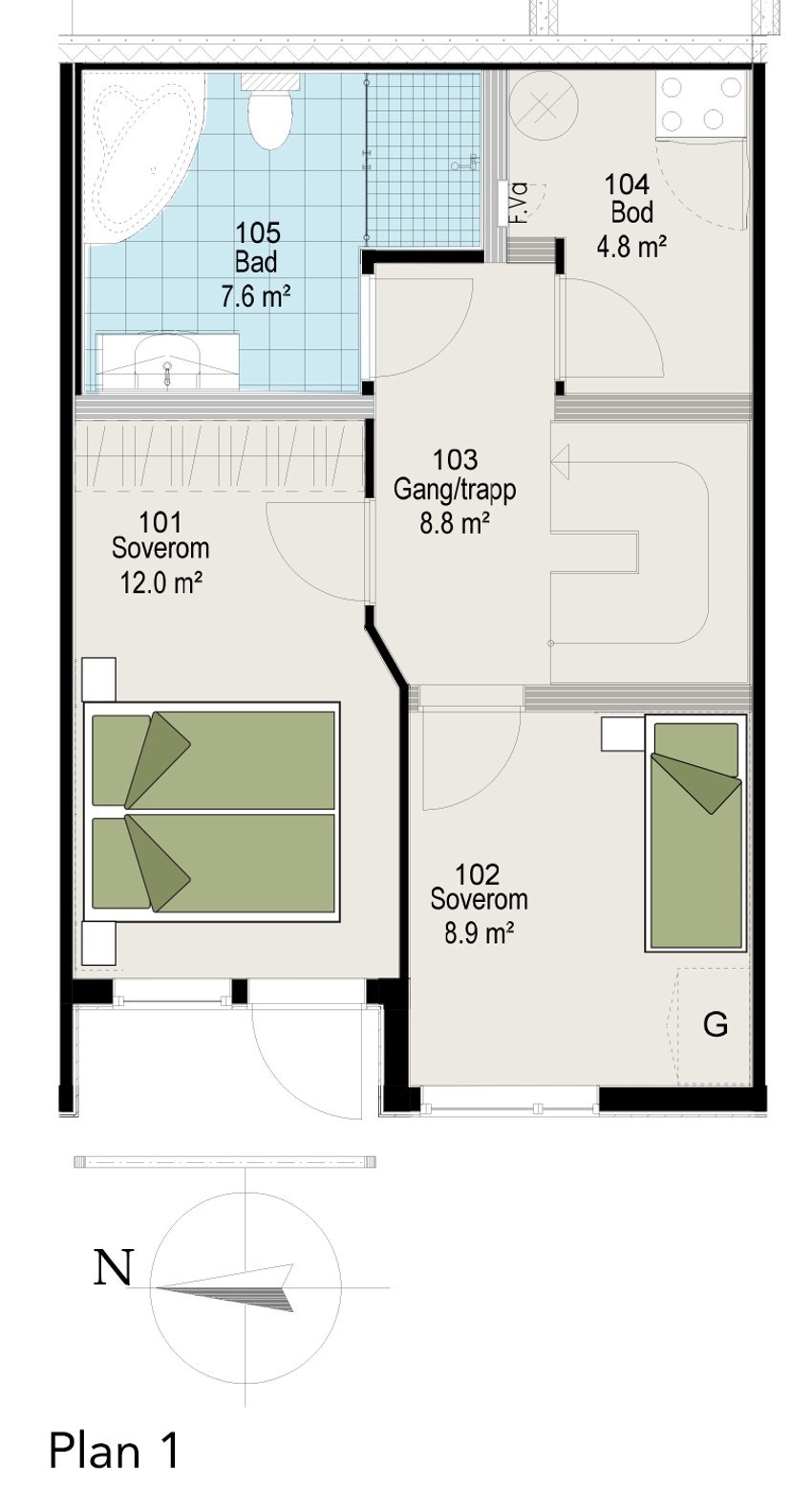 Hus 7 Plan 1 Galleribilde