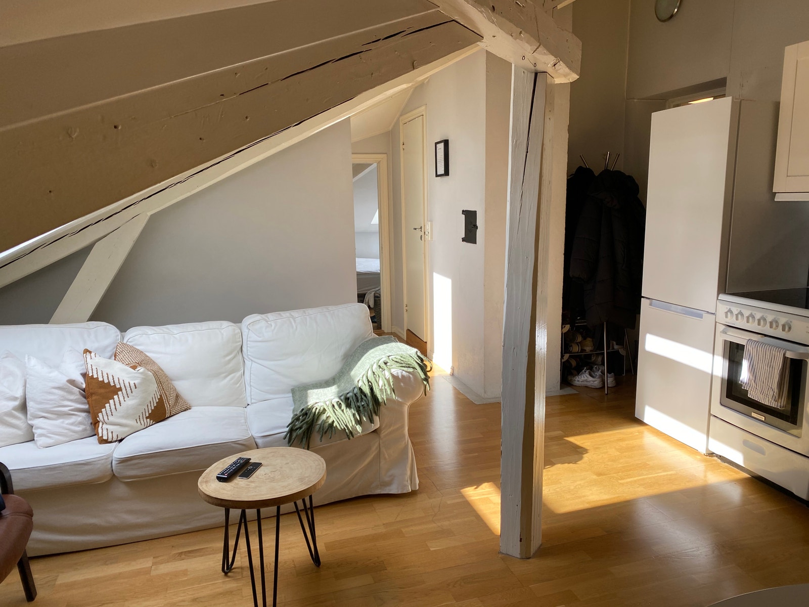 Stue mot soverom Galleribilde