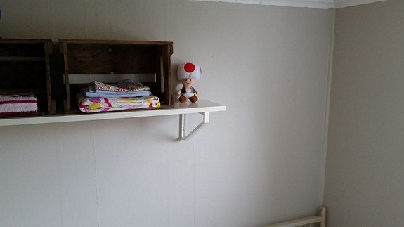 Hybel2. "Soverom" sett fra kjøkken mot sør vest. Galleribilde