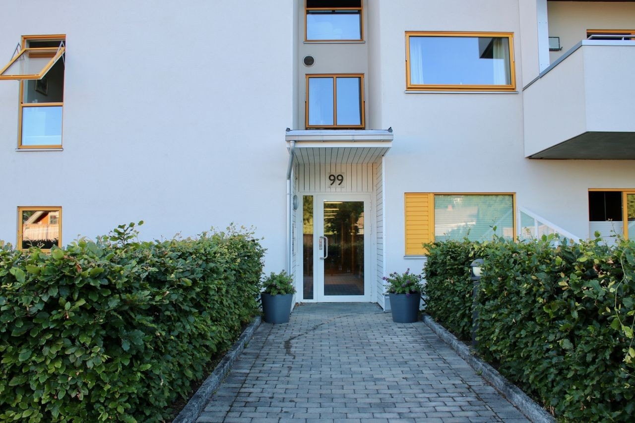 Utvendig inngangsparti. Galleribilde