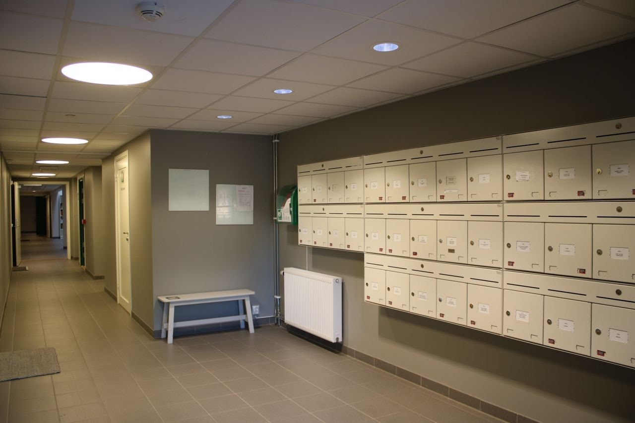 Innvendig inngangsparti. Galleribilde