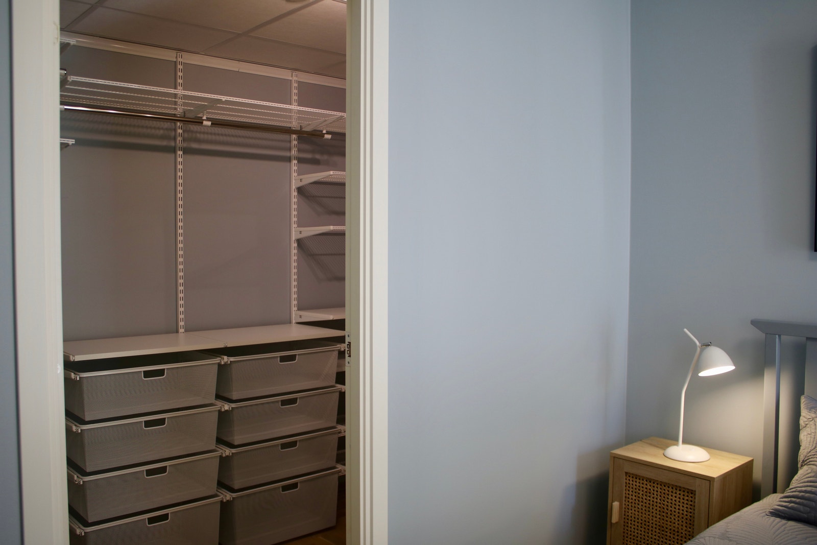 Soverommet er tilknyttet walk in closet. Galleribilde