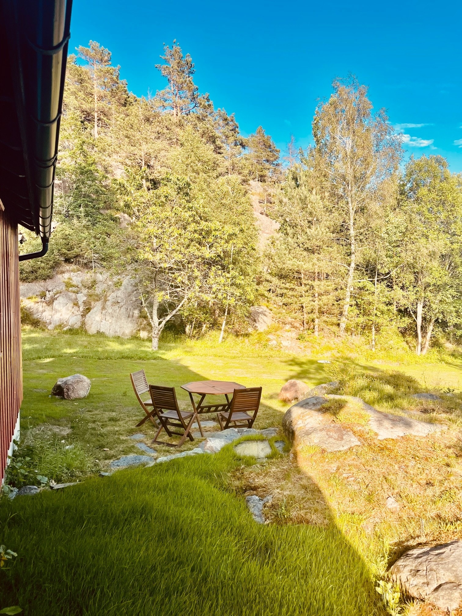 Gode solforhold på eiendommen. Galleribilde