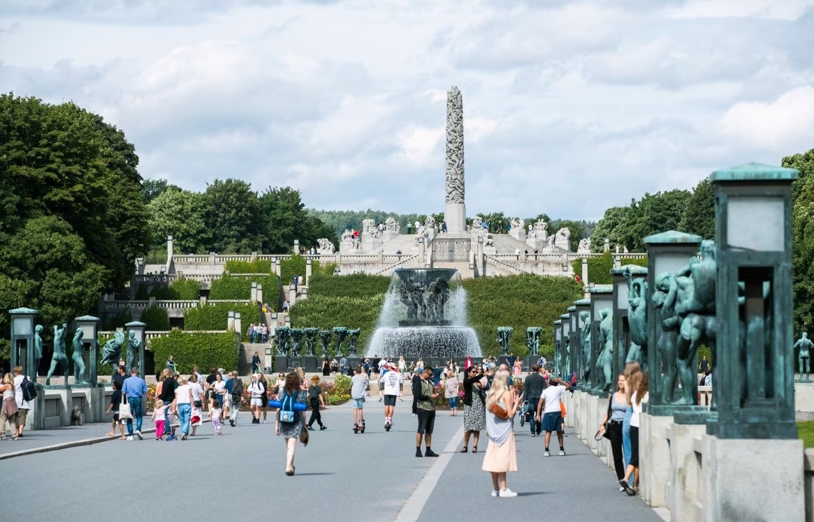 Frognerparken som nærmeste nabo Galleribilde