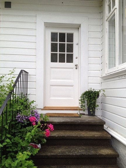 Inngangsparti Galleribilde