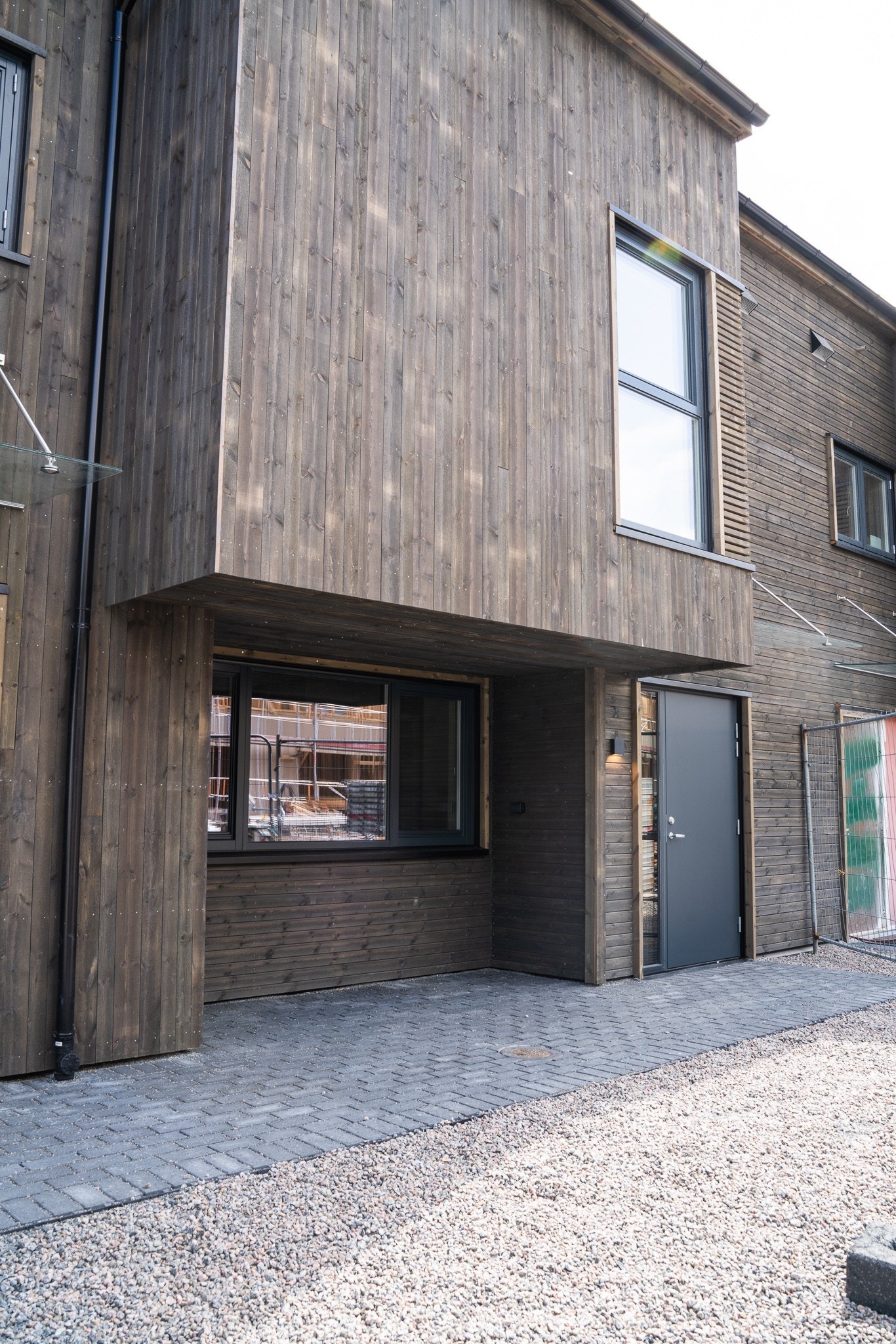 Fasade, egen inngang. Galleribilde