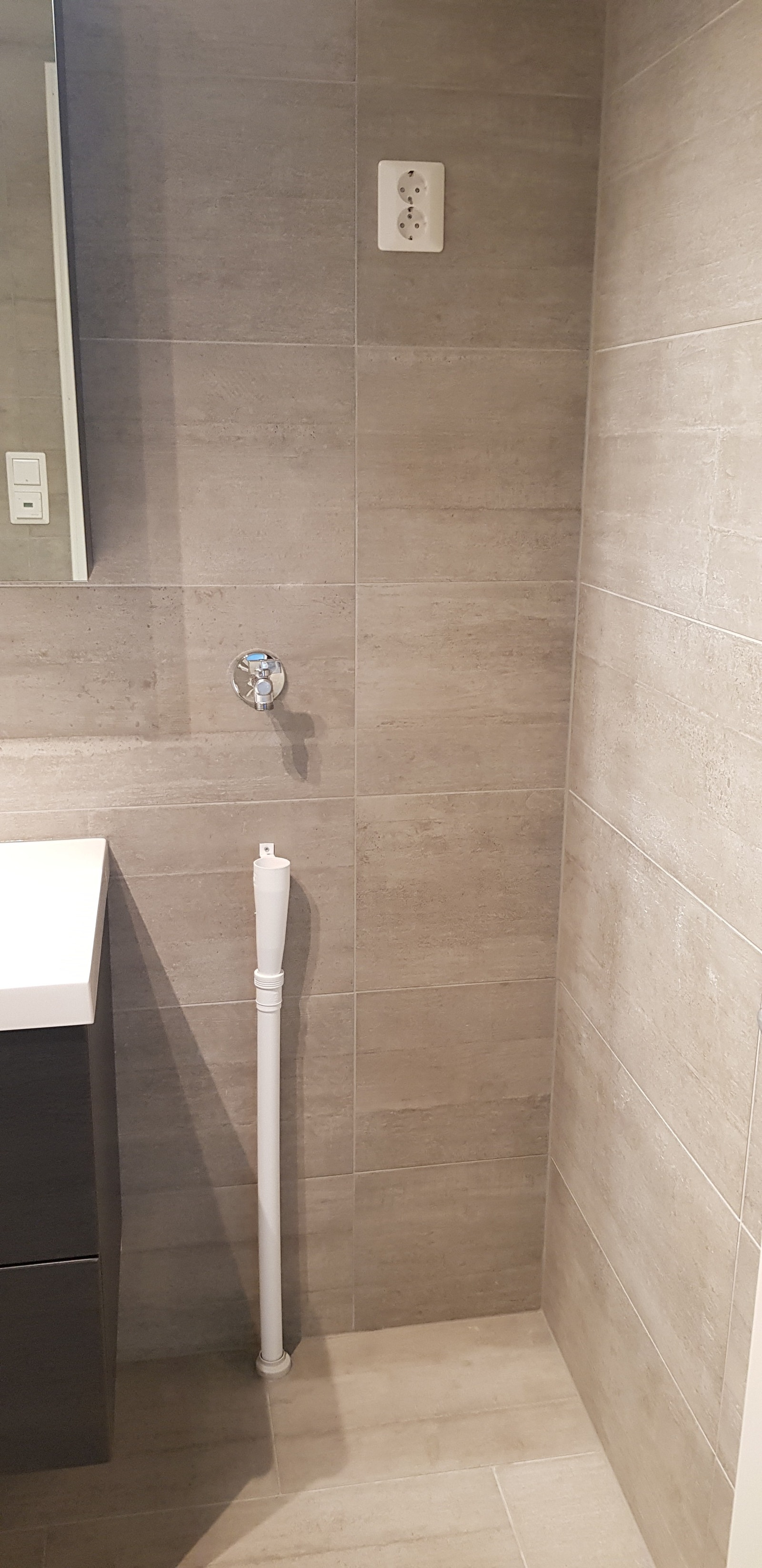 Opplegg for vaskemaskin. Vaskemaskin må medbringes. Galleribilde