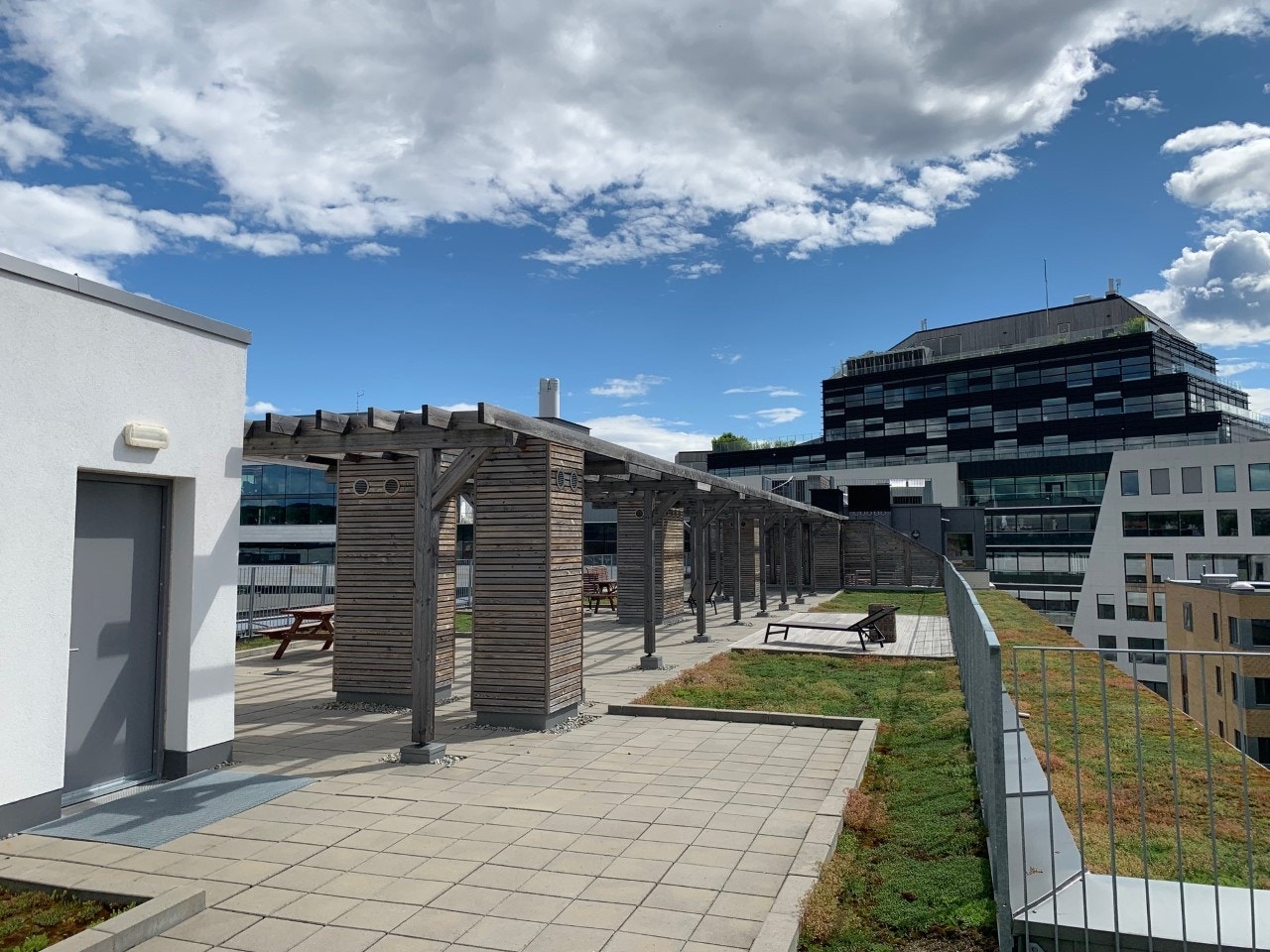 Felles takterrasse Galleribilde