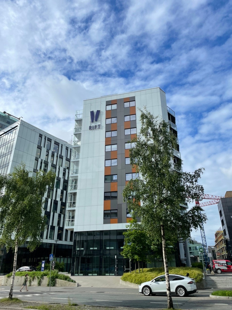 Bygget fra Sørkedalsveien Galleribilde