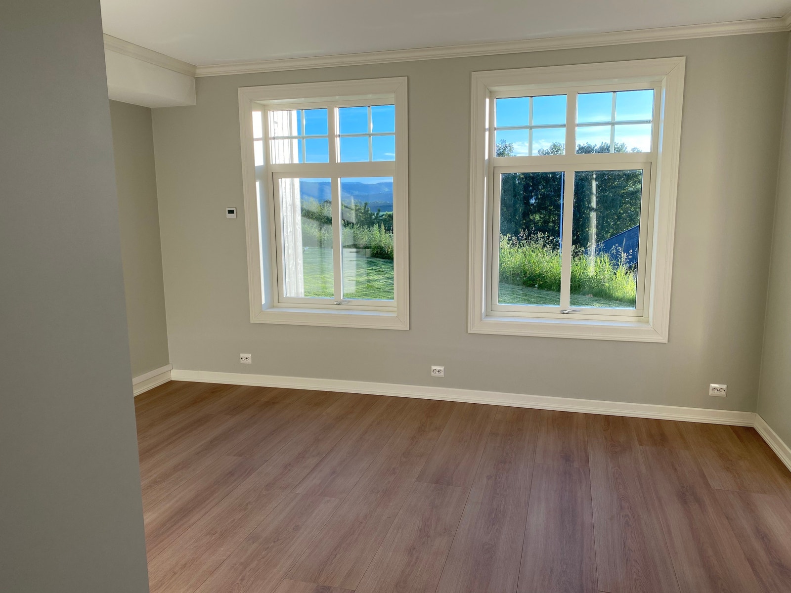 Vakker og landlig utsikt Galleribilde