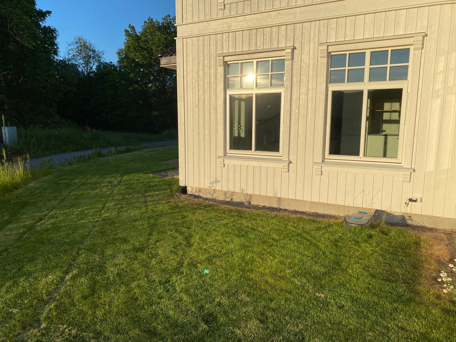 Liten hage utenfor stuen Galleribilde