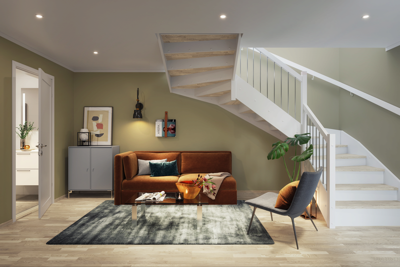 Illustrasjon hall Galleribilde